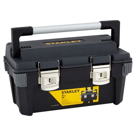 stanley 20 metal tool box|stanley 50 gallon tool box.